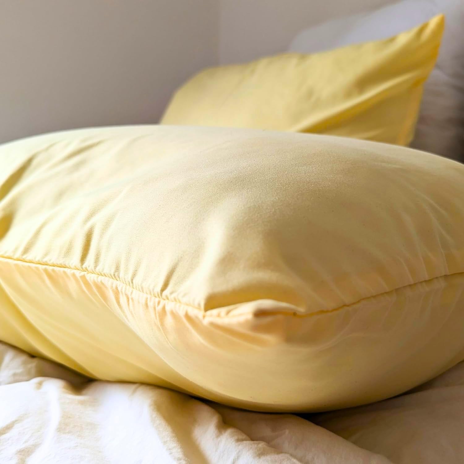 DaDa Bedding Ultra-Soft Microfiber Pillowcases - 2 Pack - Soft,