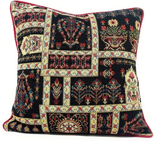 DaDalogy Bedding Dark Noir Botanical Mughal Floral Vintage Fleur