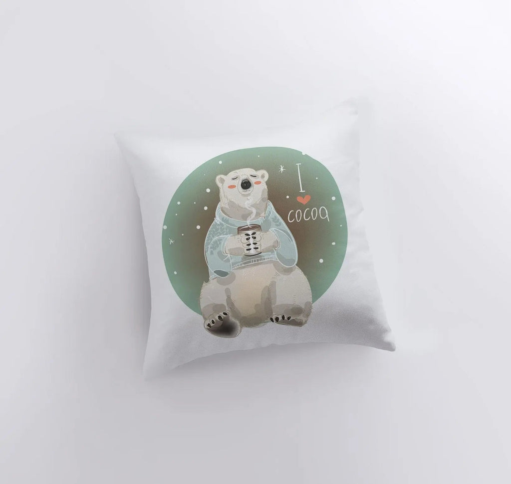 Cocoa Bear Pillow