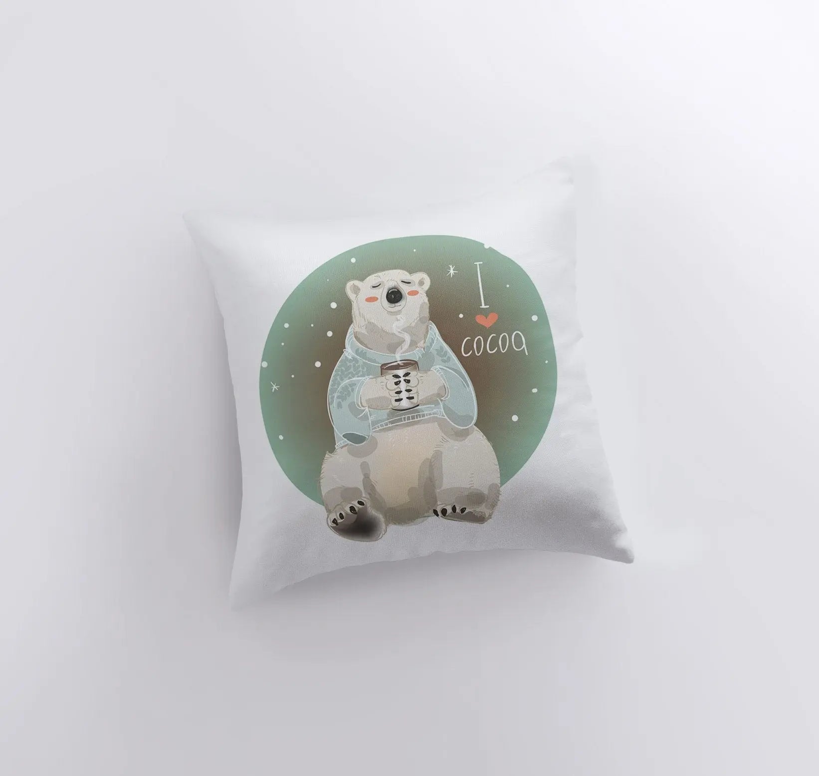 Cocoa Bear Pillow