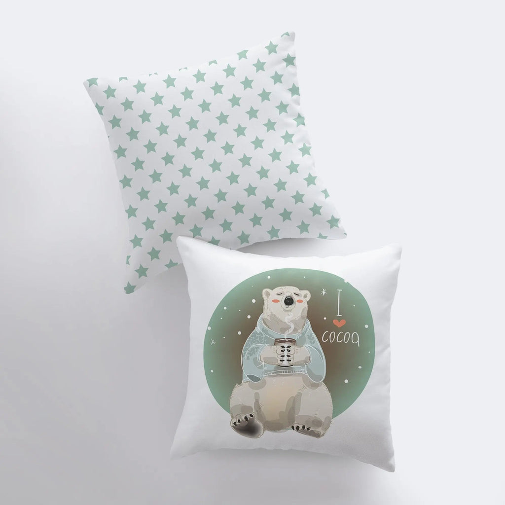 Cocoa Bear Pillow