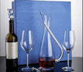 Crystal Wine Decanter with Whiskey Stopper & Quick-Pour Spout