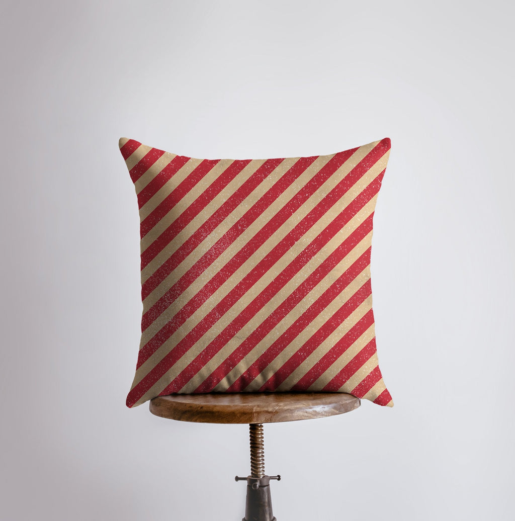 Kringle Gifts | Red Christmas Truck | Pillow Cover | Christmas Decor |