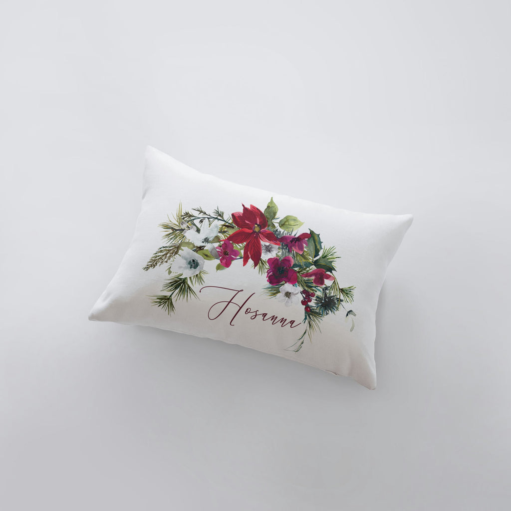 Hosanna Christmas Pillow
