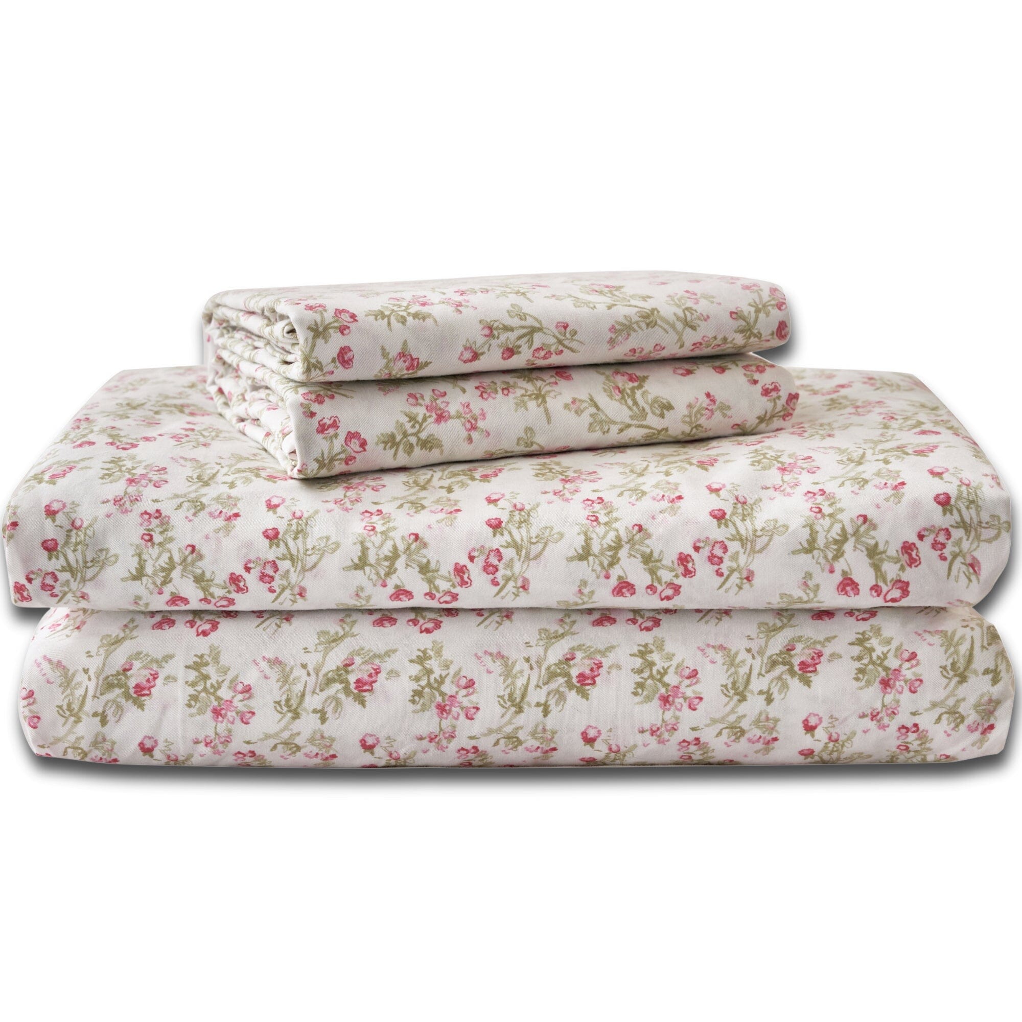 DaDa Bedding Romantic Coquette Floral Cotton Sheet Set