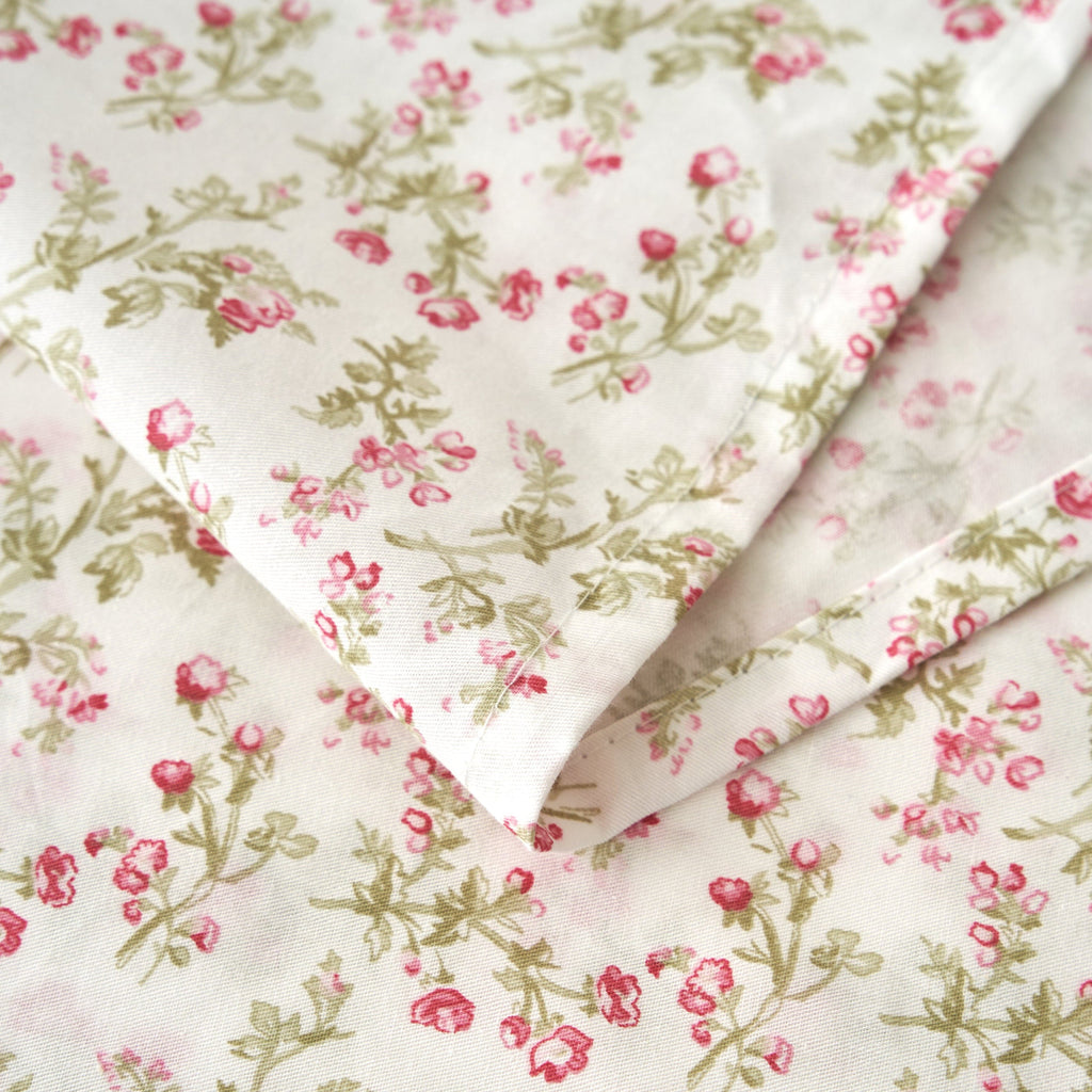 DaDa Bedding Romantic Coquette Floral Cotton Sheet Set