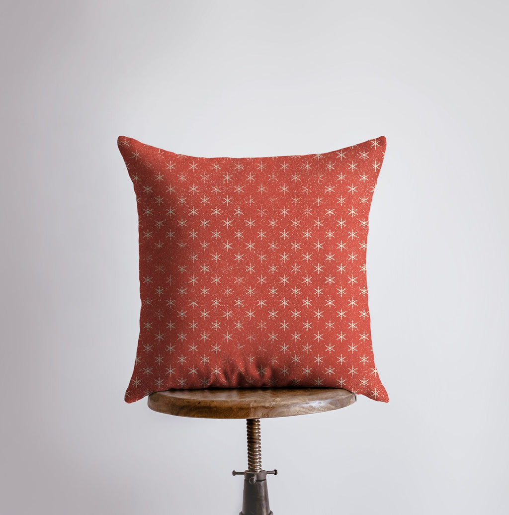 Red Christmas Truck Pillow