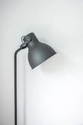 Mid-Century Adjustable Tripod Floor Lamp — Chrome Silver