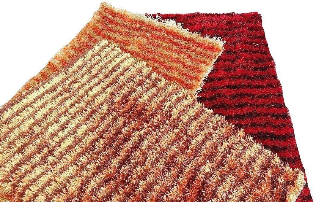 DaDa Bedding Shaggy Soft Rectangle Floor Door Mat Bath Carpet Rug -