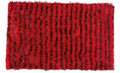DaDa Bedding Shaggy Soft Rectangle Door Mat Bath Carpet Rug - 20" x