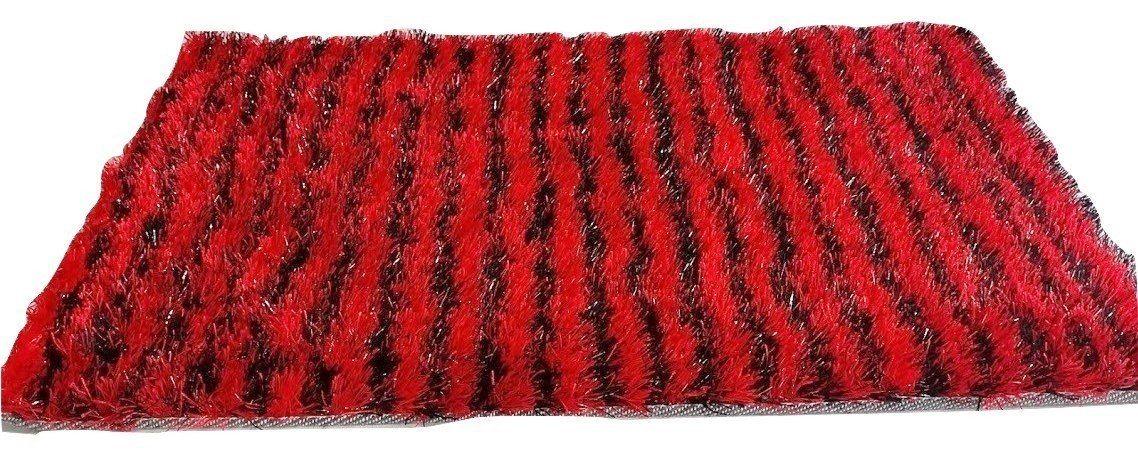 DaDa Bedding Shaggy Soft Rectangle Door Mat Bath Carpet Rug - 20" x